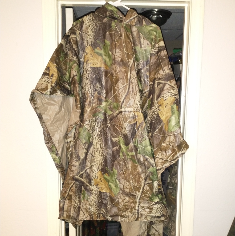 Realtree camo poncho
